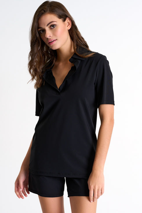 Shan Lycra Short sleeve lycra polo
